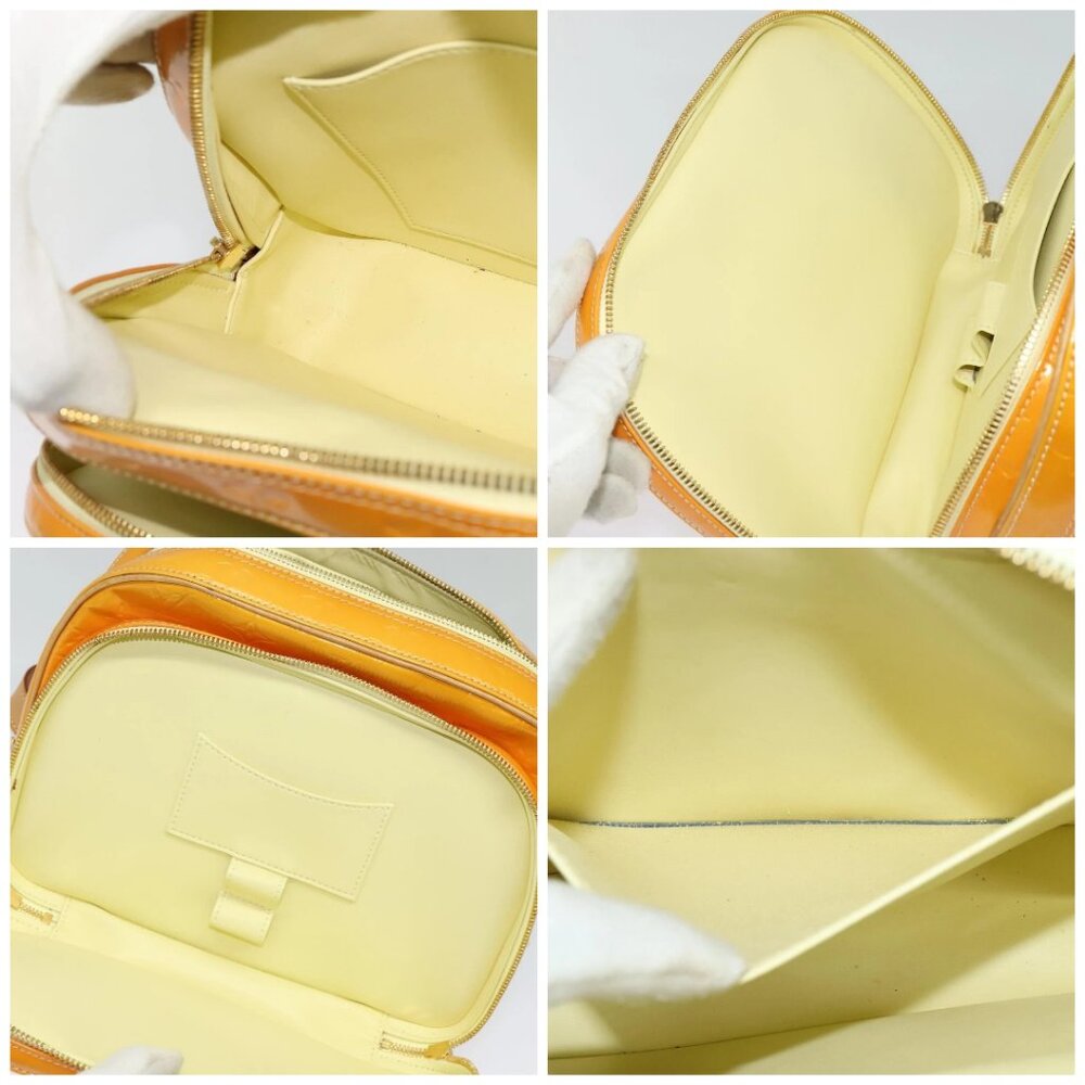 LOUIS VUITTON Monogram Vernis Marley Backpack Yellow - Picture 15 of 16